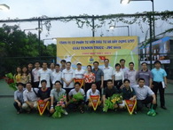Một số hình ảnh trong giải Tennis do Công Đoàn phối hợp với Đoàn TN Công ty TRICC thực hiện